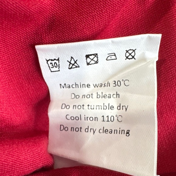 Cheibear Womens Long Sleeve Button Down Nightshirt Red Sleep Dress Size L NEW - Picture 5 of 9